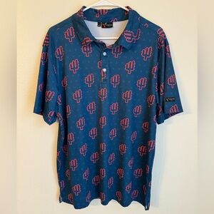 Yatta Cactus Golf Polo (Large)
